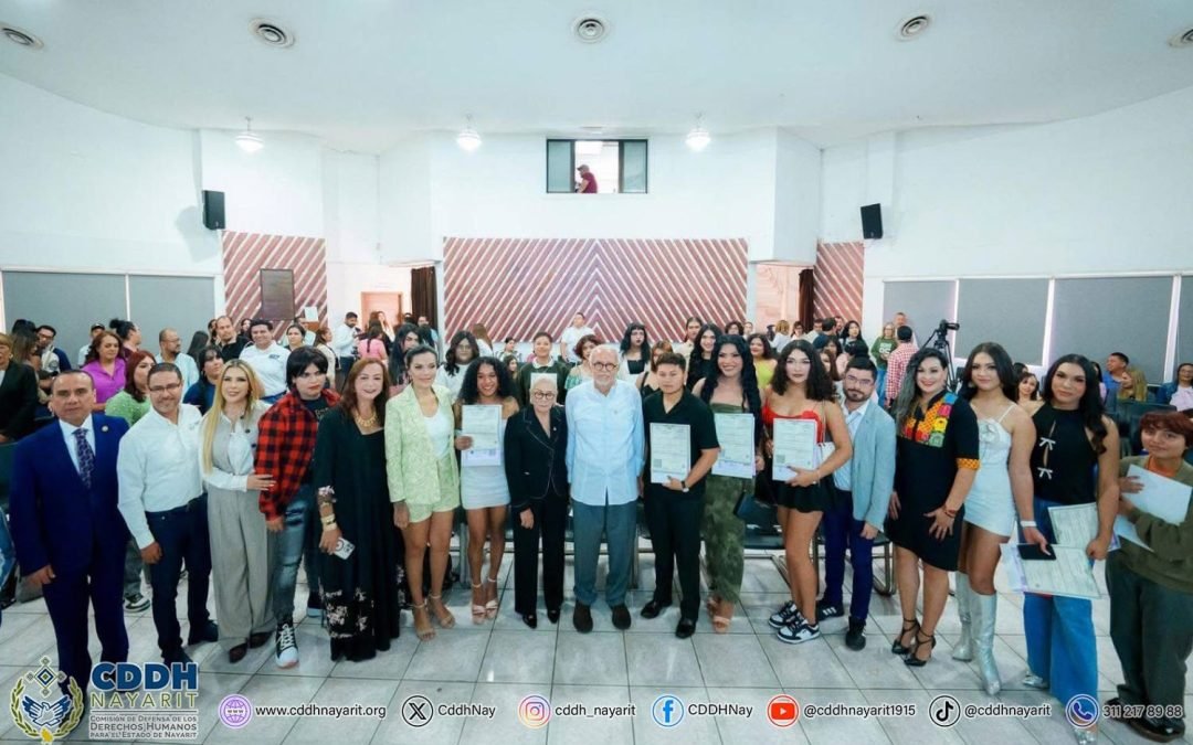 E𝙣𝙩𝙧𝙚𝙜𝙖 𝙙𝙚 27 𝙖𝙘𝙩𝙖𝙨 𝙙𝙚 𝙧𝙚𝙘𝙤𝙣𝙤𝙘𝙞𝙢𝙞𝙚𝙣𝙩𝙤 𝙙𝙚 𝙞𝙙𝙚𝙣𝙩𝙞𝙙𝙖𝙙 𝙙𝙚 𝙜𝙚́𝙣𝙚𝙧𝙤 𝙚𝙣 𝙡𝙖 𝙚𝙣𝙩𝙞𝙙𝙖𝙙, por el Gobierno del Estado de Nayarit.