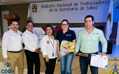 Conferencia “𝗗𝗲𝗿𝗲𝗰𝗵𝗼𝘀 𝗵𝘂𝗺𝗮𝗻𝗼𝘀 𝘆 é𝘁𝗶𝗰𝗮 𝗽𝗿𝗼𝗳𝗲𝘀𝗶𝗼𝗻𝗮𝗹 𝗲𝗻 𝗲𝗹 á𝗺𝗯𝗶𝘁𝗼 𝗱𝗲 𝗹𝗮 𝘀𝗮𝗹𝘂𝗱