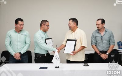 𝗳𝗶𝗿𝗺𝗮 𝗱𝗲 𝗰𝗼𝗻𝘃𝗲𝗻𝗶𝗼 𝗱𝗲 𝗰𝗼𝗹𝗮𝗯𝗼𝗿𝗮𝗰𝗶𝗼́𝗻 𝗰𝗼𝗻 𝗹𝗮 𝗖𝗼𝗺𝗶𝘀𝗶𝗼́𝗻 𝗘𝘀𝘁𝗮𝘁𝗮𝗹 𝗱𝗲 𝗖𝗼𝗻𝗰𝗶𝗹𝗶𝗮𝗰𝗶𝗼́𝗻 𝘆 𝗔𝗿𝗯𝗶𝘁𝗿𝗮𝗷𝗲 𝗠𝗲́𝗱𝗶𝗰𝗼 𝗽𝗮𝗿𝗮 𝗲𝗹 𝗘𝘀𝘁𝗮𝗱𝗼 𝗱𝗲 𝗡𝗮𝘆𝗮𝗿𝗶𝘁