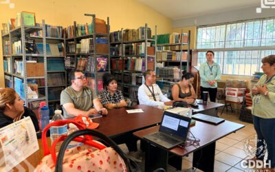 Capacitación al personal administrativo asignado al Enlace de la DGETAyCM en el Estado, ubicadas en el CBTA de la localidad de Pantanal