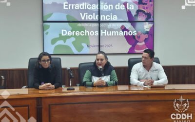 Taller denominado “𝗟𝗮 𝗘𝗿𝗿𝗮𝗱𝗶𝗰𝗮𝗰𝗶𝗼́𝗻 𝗱𝗲 𝗹𝗮 𝗩𝗶𝗼𝗹𝗲𝗻𝗰𝗶𝗮 𝗱𝗲 𝗚𝗲́𝗻𝗲𝗿𝗼 𝗱𝗲𝘀𝗱𝗲 𝗹𝗮 𝗣𝗲𝗿𝘀𝗽𝗲𝗰𝘁𝗶𝘃𝗮 𝗱𝗲 𝗹𝗼𝘀 𝗗𝗲𝗿𝗲𝗰𝗵𝗼𝘀 𝗛𝘂𝗺𝗮𝗻𝗼𝘀”,