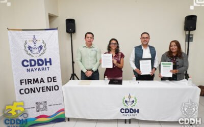 firma de convenio de colaboración con PROMEX Asociación Progreso para México.