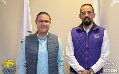 Recibimos al Delegado del Instituto Federal de Defensoría Pública (IFDP), Mtro. Carlos Ulises López Balbuena en nuestras oficinas.