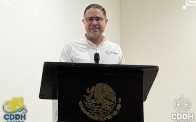 El presidente de la Comisión de Defensa de los Derechos Humanos para el Estado de Nayarit (CDDH Nayarit), Dr. Carlos Alberto Prieto Godoy, firmó un convenio de colaboración con el C. Adolfo Betancourt Salas, presidente del municipio de Ruiz, Nayarit.