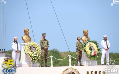 𝟮𝟭 𝗱𝗲 𝗮𝗯𝗿𝗶𝗹 𝗱𝗲 𝟭𝟵𝟭𝟰, momento de gran unidad nacional frente a la invasión, el sacrificio por la patria en defensa de nuestra soberanía y dignidad humana.