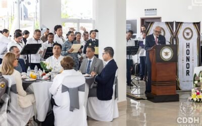 Participa el Dr. Carlos Alberto Prieto Godoy, presidente de la Comisión de Defensa de los Derechos Humanos para el Estado de Nayarit, en el acto por el Séptimo Aniversario de la Guardia Nacional.