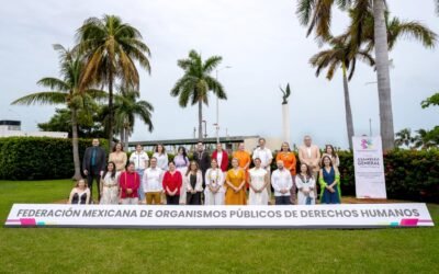 La CDDH Nayarit presente en la Primera Asamblea General Extraordinaria 2026, realizada por la Federación Mexicana de Organismos Públicos de Derechos Humanos en la Ciudad de Campeche, Campeche.