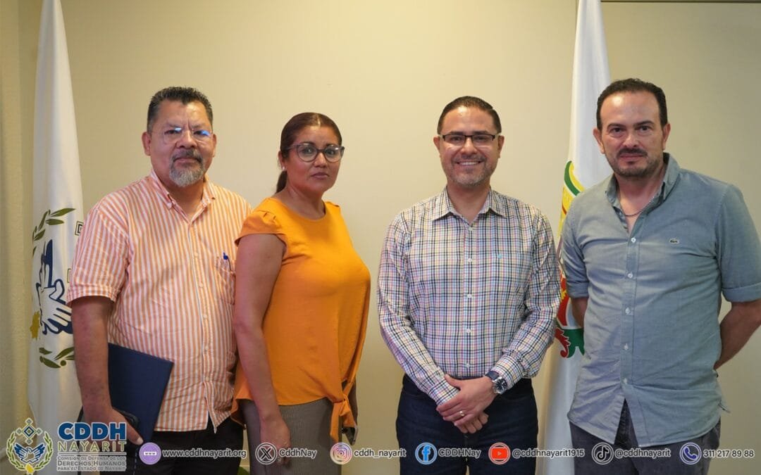 Sostiene el 𝗗𝗿. 𝗖𝗮𝗿𝗹𝗼𝘀 𝗔𝗹𝗯𝗲𝗿𝘁𝗼 𝗣𝗿𝗶𝗲𝘁𝗼 𝗚𝗼𝗱𝗼𝘆, 𝗽𝗿𝗲𝘀𝗶𝗱𝗲𝗻𝘁𝗲 𝗱𝗲 𝗹𝗮 𝗖𝗼𝗺𝗶𝘀𝗶ó𝗻 𝗱𝗲 𝗗𝗲𝗳𝗲𝗻𝘀𝗮 𝗱𝗲 𝗹𝗼𝘀 𝗗𝗲𝗿𝗲𝗰𝗵𝗼𝘀 𝗛𝘂𝗺𝗮𝗻𝗼𝘀 𝗽𝗮𝗿𝗮 𝗲𝗹 𝗘𝘀𝘁𝗮𝗱𝗼 𝗱𝗲 𝗡𝗮𝘆𝗮𝗿𝗶𝘁 un encuentro con el 𝗖𝗼𝗺𝗶𝘀𝗶𝗼𝗻𝗮𝗱𝗼 𝗠é𝗱𝗶𝗰𝗼, 𝗗𝗿. 𝗖é𝘀𝗮𝗿 𝗘𝗻𝗿𝗶𝗾𝘂𝗲 𝗔𝗿𝗶𝗮𝘀 𝗖𝗮𝘀𝘁𝗶𝗹𝗹𝗼